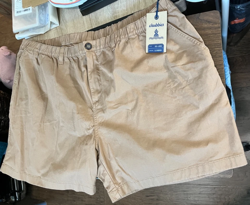 Chubbies The Staples shorts size XXXL 5.5" originals stretch twill