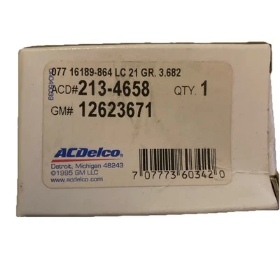 Ac Delco 213-4658 Gm 12623671 Duramax 地图传感器 2004.5-2010 — 第 1/2 张图片