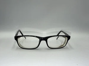 Joseph Abboud Occhiali Rettangolari Nero Tempio Tartaruga JA4053 04 17 140 Custodia - Foto 1 di 18