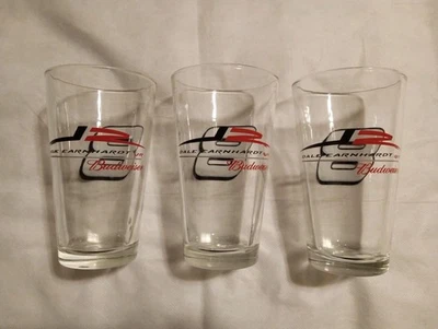 Juego de 3 vasos Dale Earnhardt Jr Budweiser 8 Foto 1 de 4