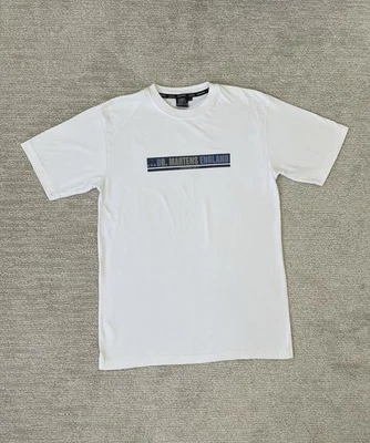 复古 Dr Martens 英格兰 T 恤 尺寸 M 白色图形标志 基本款 Y2K Dressy 英国  — 第 1/4 张图片