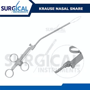 KRAUSE Redoblante Nasal Quirúrgico ENT Instrumentos Médicos Acero Inoxidable Grado Alemán - Imagen 1 de 3