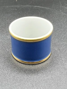 Anillo servilleta azul cerúleo renacentista Fitz and Floyd - Imagen 1 de 3