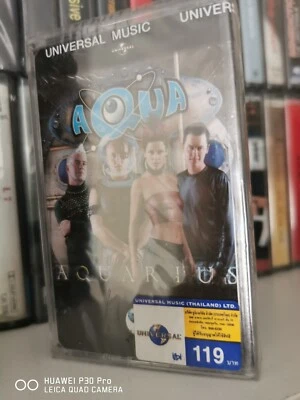 Aqua Aquarius FACTORY SEALED Cassette Album - Image 1 of 4