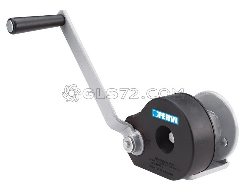 SEILWINDE HANDWINDE HANDSEILWINDE HANDSEILZUG BREMSE 450 KG FERVI 0590 - Bild 1 von 1