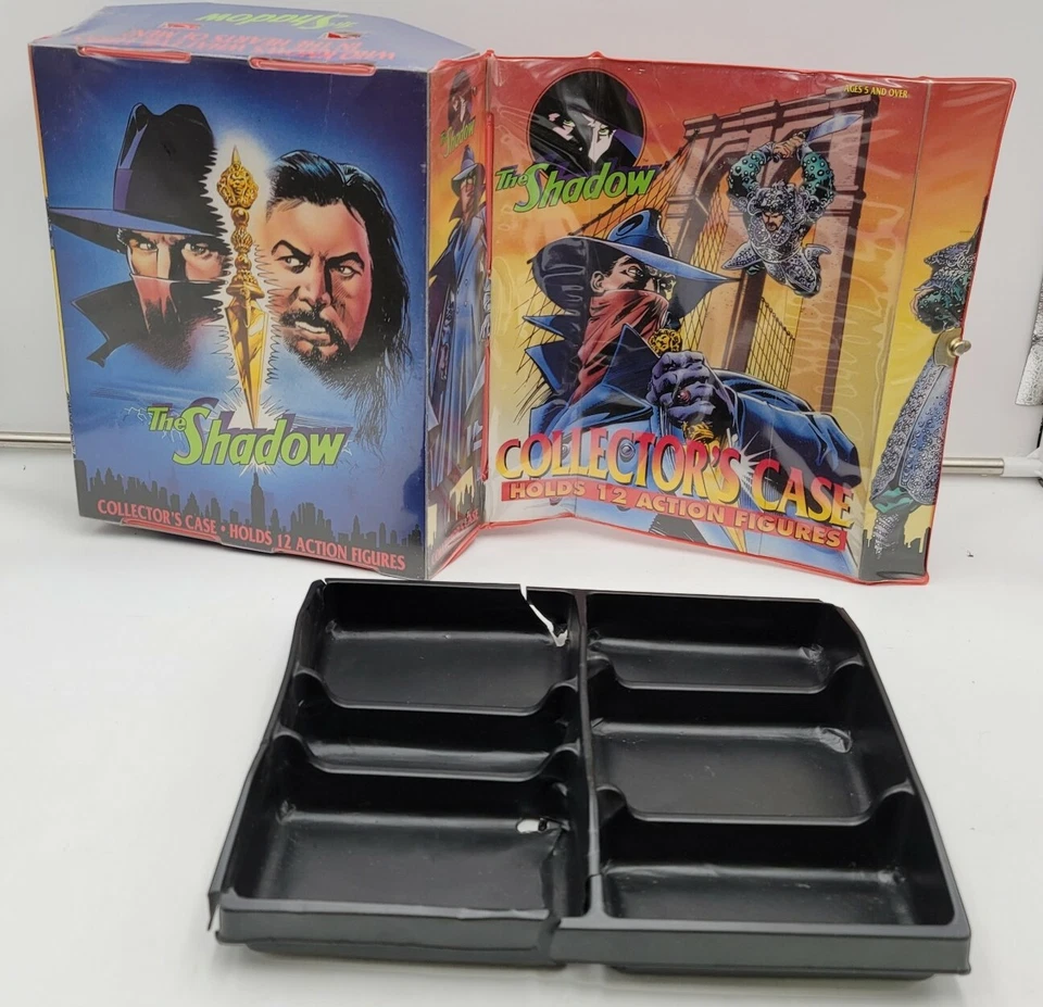Figura de acción The Shadow estuche de coleccionista 1994 Tara Toy Corp tiene 12 figuras Foto 1 de 4