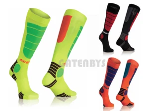 ACERBIS KIDS THICK SOCKS MOTOCROSS MX YOUTH QUAD TRIALS KTM 50 SX OSET BOOT - Picture 1 of 7