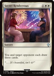 Secret Rendezvous U 0218 | Final Fantasy Commander FIC | MTG Aerith Alt Art - Picture 1 of 1