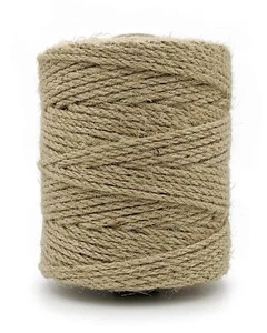 Cuerda de yute marrón natural 3 mm 10 mtr cordón rústico hazlo tú mismo arpillera - Imagen 1 de 6