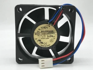 ADDA 6020 AD0612MS-C76GL 12V 0.13A 6CM 60mm silent fan - Picture 1 of 3