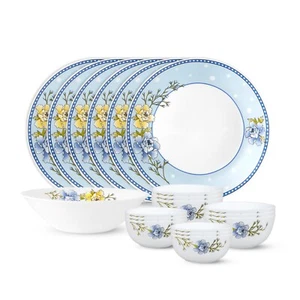 Dinnerware Set Round Dinner Plates Dish Plates Dish DINNER PLATES Blue Sapphire - Picture 1 of 6