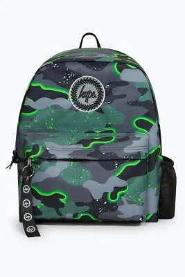 Hype Jungen Green Glow Camouflage ikonischer Rucksack - Bild 1 von 4