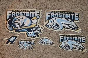 CHOICE of: Adirondack Frostbite UHL Throwback Minor Hockey Jersey Jacket Patch - Picture 1 of 6