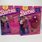 Barbie Doll Dinner Date Fashions Dress Shoes Gloves Lot 2 Outfits Mattel 1990