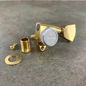 Gotoh Locking Tuners - 3 per side - (MG-T) - Gold - For Les Paul - 05192GYTX - Picture 1 of 7