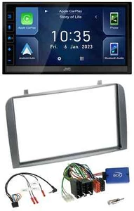 JVC DAB Bluetooth Lenkrad USB 2DIN Autoradio für Alfa Romeo GT 147 07-10 anthraz - Bild 1 von 11