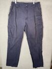5.11 Tactical Cargo Pants Mens 34x34 Blue Straight Fit Canvas Utility Workwear