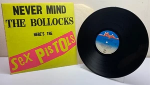 1977 Never Mind The Bollocks Heres The Sex Pistols LP V-2086 Blank Back 11 Track - Picture 1 of 23