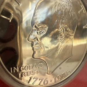 1976-S Bi-Centennial "Ike" Eisenhower $1 Dollar PROOF Coin from Mint Proof Set - Picture 1 of 21