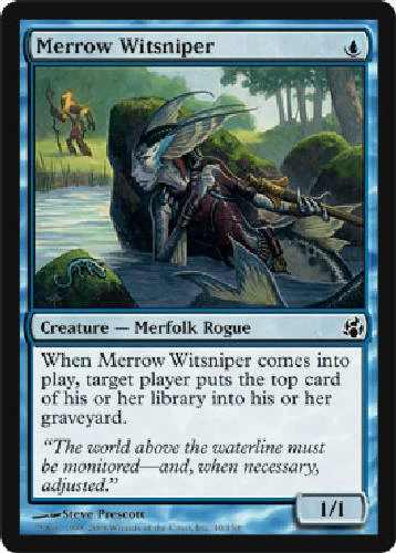 MERROW WITSNIPER X4 4 4X Morningtide MTG Magic the Gathering Cards DJMagic - Image 1 of 1