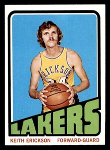 1972 Topps Basketball #140 Keith Erickson NM+ *d3