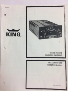 KN-60B Distance Measuring Equipment Original Installation & Operation Manual. - Picture 1 of 1