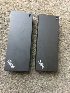 Lot of 2 Lenovo ThinkPad  USB-C with USB-A Dock (40AF / DUD9011D1)  no Power sup - Picture 1 of 6