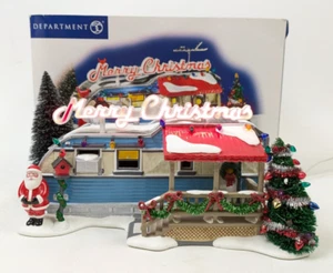 Department 56 "Lot 56 Christmas Court" #55335 RV Camper Trailer Dept ~ READ - Picture 1 of 11