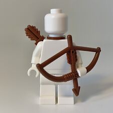 LEGO Bow & Arrow + Quiver for Minifigures *NEW* Reddish Brown / part 61537 4498