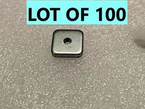 Lot of 100 - 11mm (Square) Screws Metal Washer - Chenbro Server - Picture 1 of 13