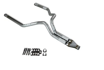 Kits de escape doble tubo en Y para camioneta Chevy GMC 1500 88-95 3" Foto 1 de 2