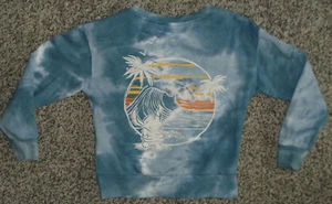 Disney Stitch Tie Dye Sweatshirt Girls Large 10/12 - Picture 1 of 4