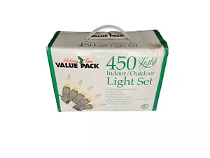 UL Holiday Time Value Pack 450 Lights 139' Indoor Outdoor String to String NIB - Picture 1 of 6