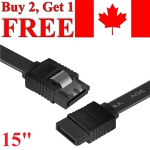 15-Inch SATA Serial ATA 6Gbps Data Cable Adapter Hard Disk Drive SSD HDD PC - Picture 1 of 7