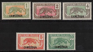 CAMEROUN Scott 147-151 Mint NH (1921) - Picture 1 of 2