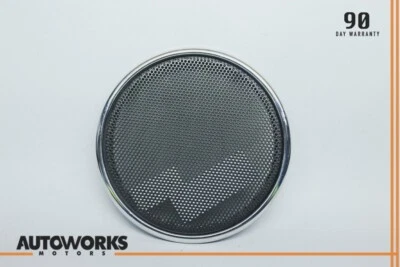 04-09 Jaguar XJ8 XJR Vanden Plas X358 painel de porta alto-falante tampa grade acabamento fabricante de equipamento original - Imagem 1 de 4