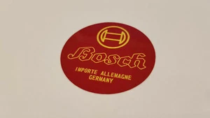 Bosch * Aufkleber  * 85 mm * Oldtimer * Batterie Autobatterie Motorradbatterie - Bild 1 von 2