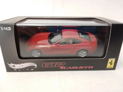 Hot Wheels Elite Ferrari 612 Scaglietti rossa red 1/43 V8375 - Immagine 1 di 2
