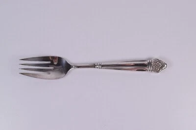 National Silver Sterling Handle NTS28 Pattern Cold Meat Serving Fork - Image 1 of 4