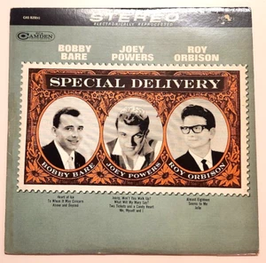 Special Delivery From Bobby Bare Joey Powers and Roy Orbison Vinyl LP CAS 820(e) - Picture 1 of 4