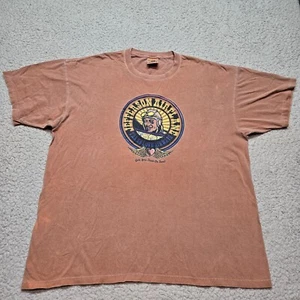 Thrashed 90's Jefferson Airplane Trans Love Airwaves Men's T-Shirt XL Anvil USA - Picture 1 of 12