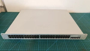 Cisco MERAKI MS210-48FP 48-Port Gigabit PoE Switch_4,7_6 - Bild 1 von 14