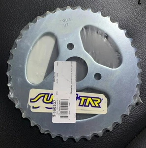 1EA NEW Z50A Z50R REAR SUNSTAR STEEL 37 TOOTH SPROCKET 1968 TO 1987 (09A) - Picture 1 of 2