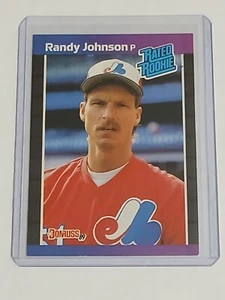 Randy Johnson - 1989 Donruss #42 Rated Rookie Montreal Expos - Bild 1 von 2