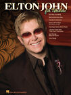 Elton John pour ukulélé 20 chansons pop rock feuille de musique livre Hal Leonard