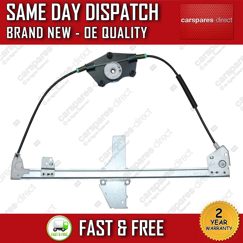 REGULADOR DE VENTANA DELANTERA DERECHA PEUGEOT 307 SIN MOTOR 4 PUERTAS 2004>2010 NUEVO Foto 1 de 1