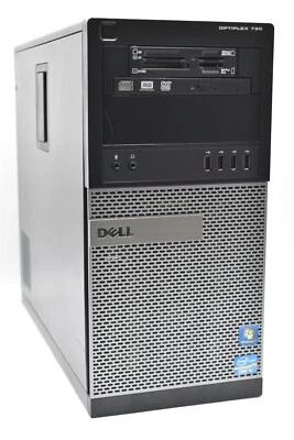 Dell OptiPlex 790 TWR PC | i5-2400 @ 3.10GHZ | 4GB RAM 128GB SSD WIN10 - Image 1 of 4