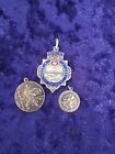 3 Solid Silver Medallions