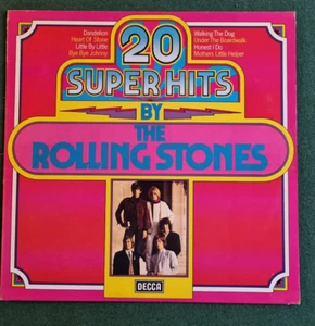 Rolling Stones - 20 Super Hits LP vinyl Germany Decca 1978 - Picture 1 of 3