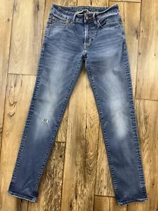 American Eagle Jeans Herren 28x32 Blau Denim Flex 4 Patch Skinny - Bild 1 von 14